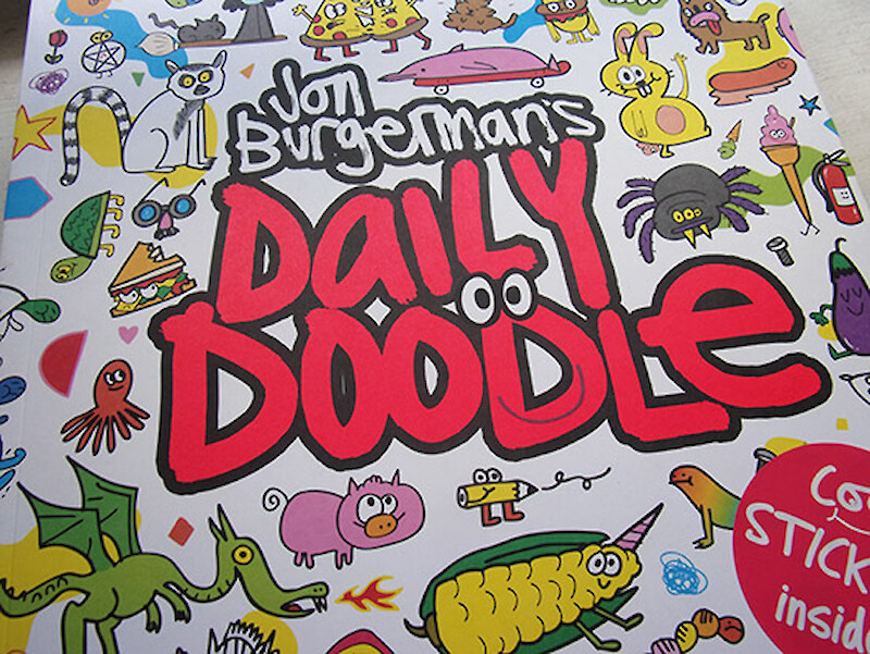 A review of Jon Burgerman's Daily Doodle