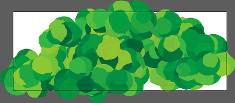 6. The artwork is cut off at the edges, but opening it in Illustrator reveals that the whole artwork is there.