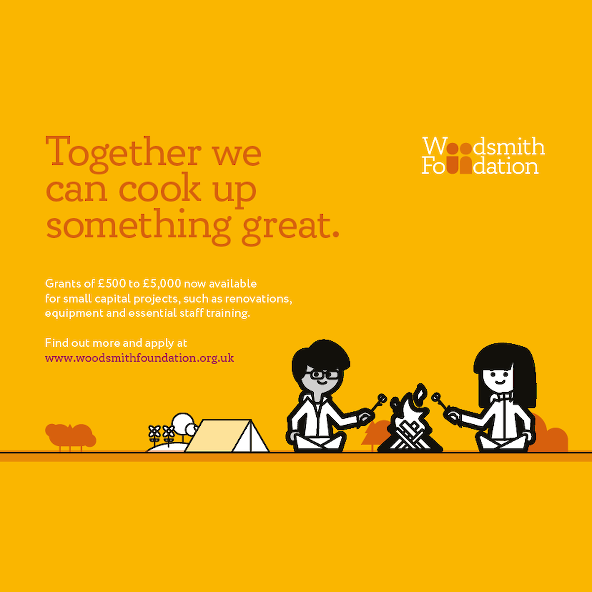 Illustration concepts created as part of a wider rename and rebrand of the Sirius Minerals Foundation charity to the Woodsmith Foundation.